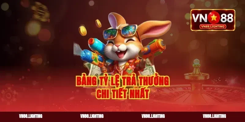 Bảng tỷ lệ trả thưởng chi tiết nhất