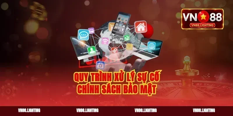 Quy trình xử lý sự cố chính sách bảo mật
