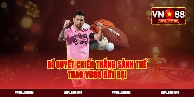 Bí quyết chiến thắng sảnh thể thao VN88 bất bại